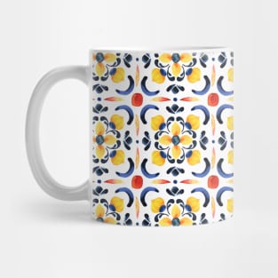 Floral ornament. Watercolor Mug